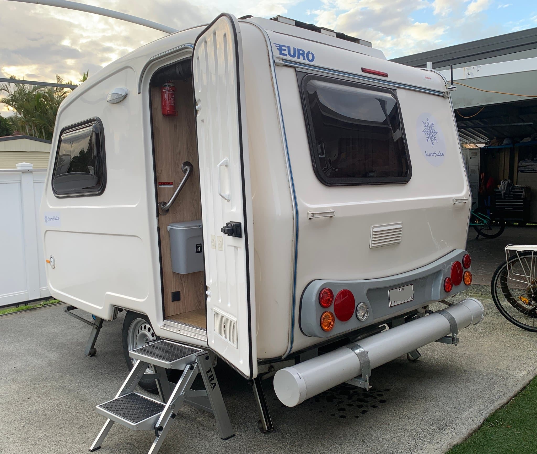 2023 Euro Caravans Glider - Double bed with bathroom