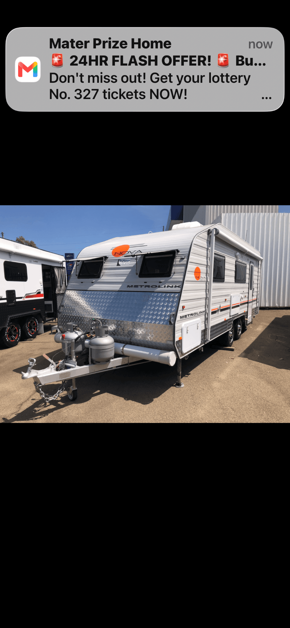2016 Nova Caravans Metrolink 21ft