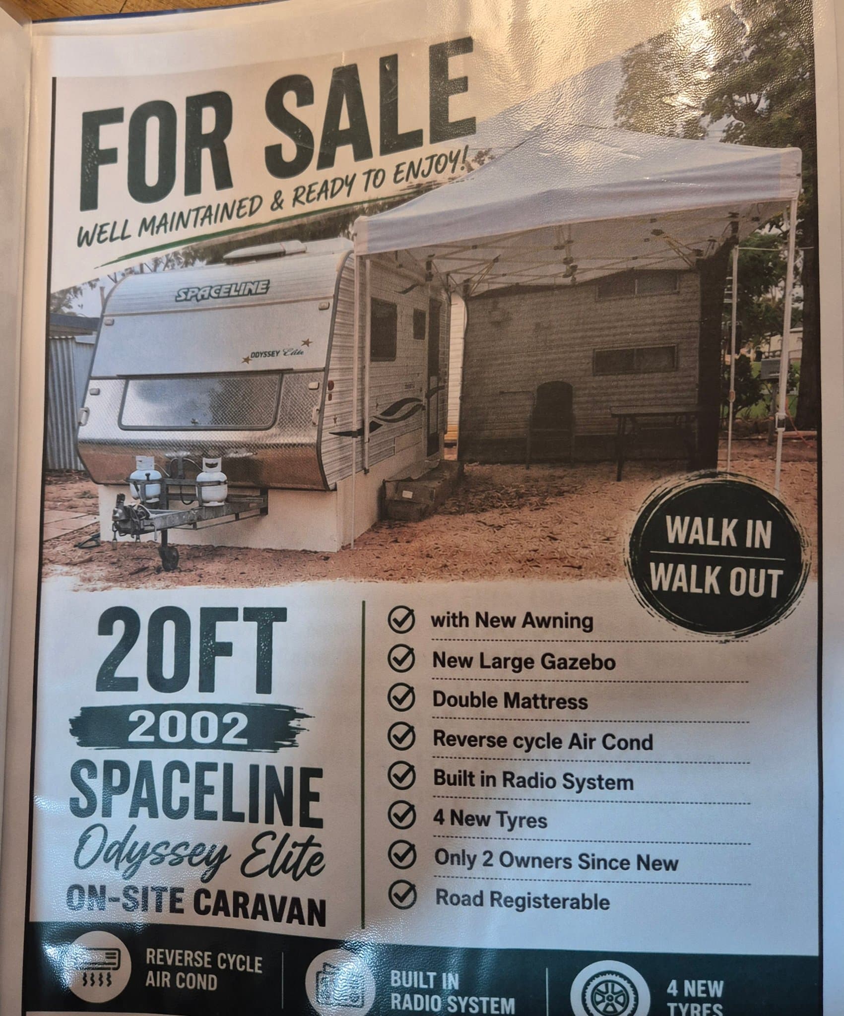 2002 Spaceline Caravans Odyssey Elite