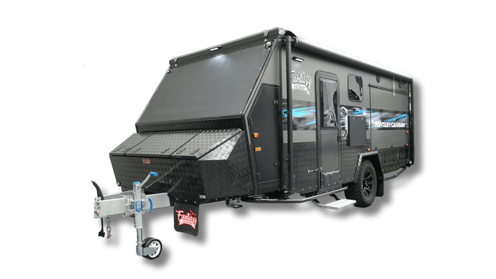 Fantasy Caravan Expedition 16D V1.6 – 16ft Off-Road Caravan (Upgraded Power)