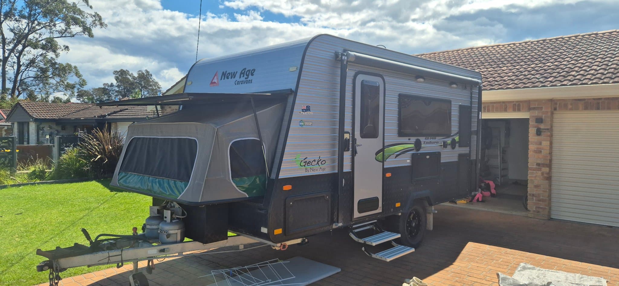 2017 New Age Caravans Gecko GE14B Enduro Triple Bunk