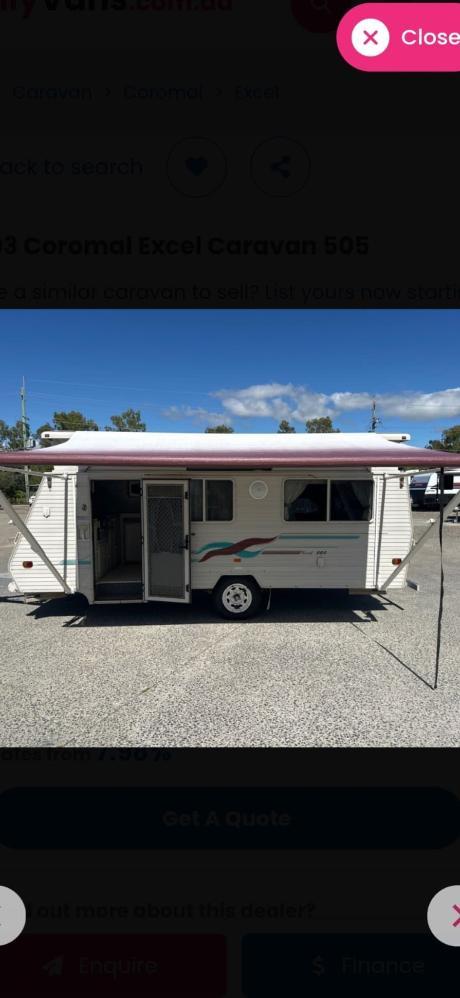 2002 Coromal Excel 505