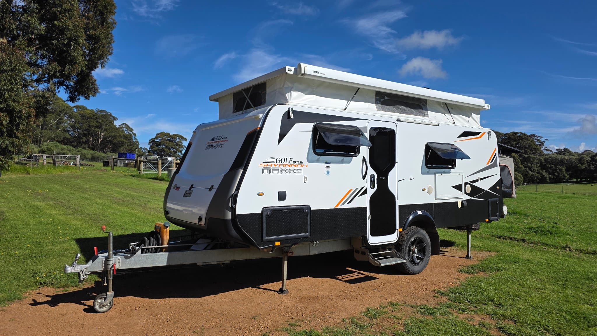 2022 Golf Caravans Savannah Maxxi 573 Pop top