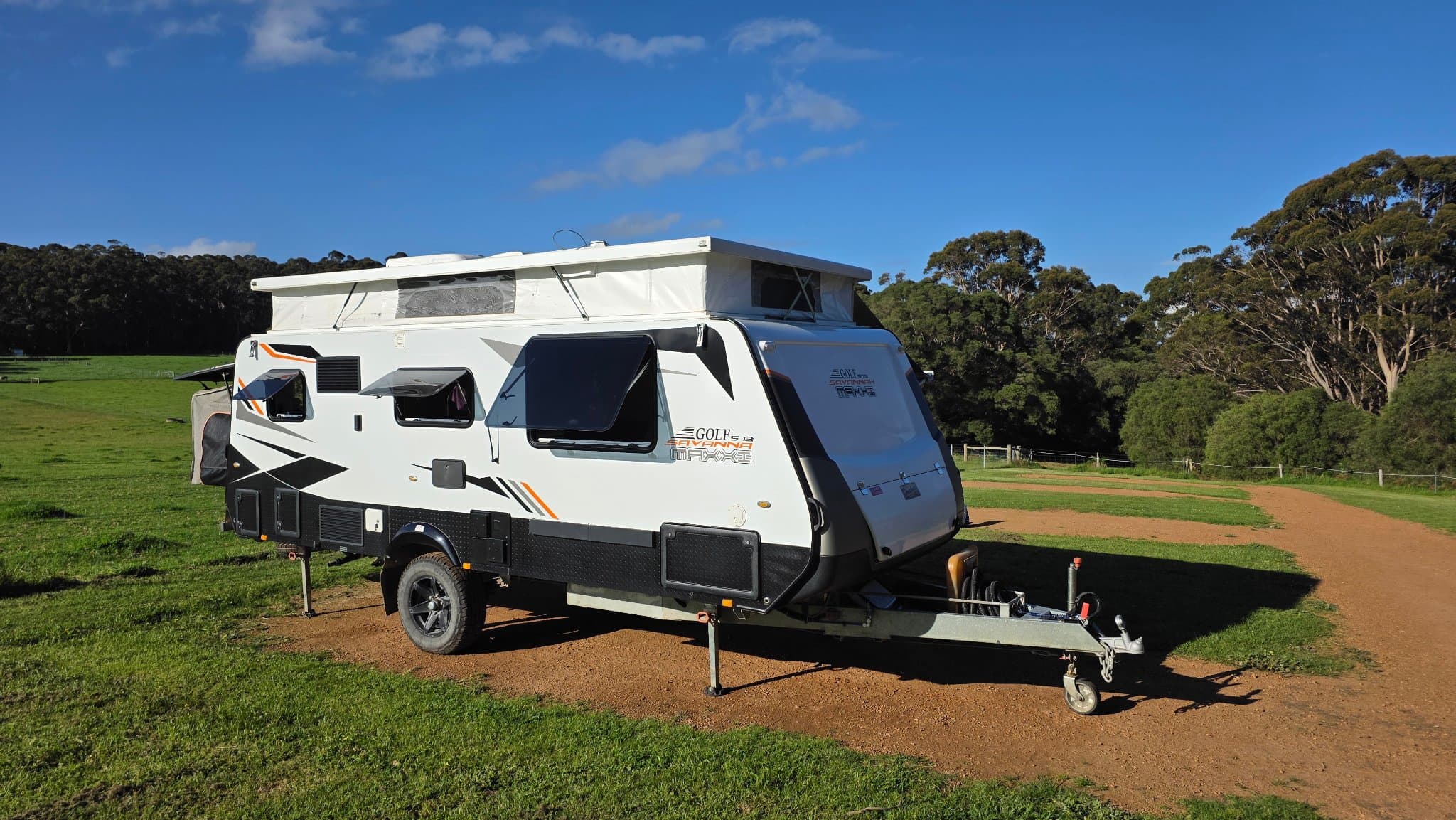 2022 Golf Caravans Savannah Maxxi 573 Pop top — photo 2