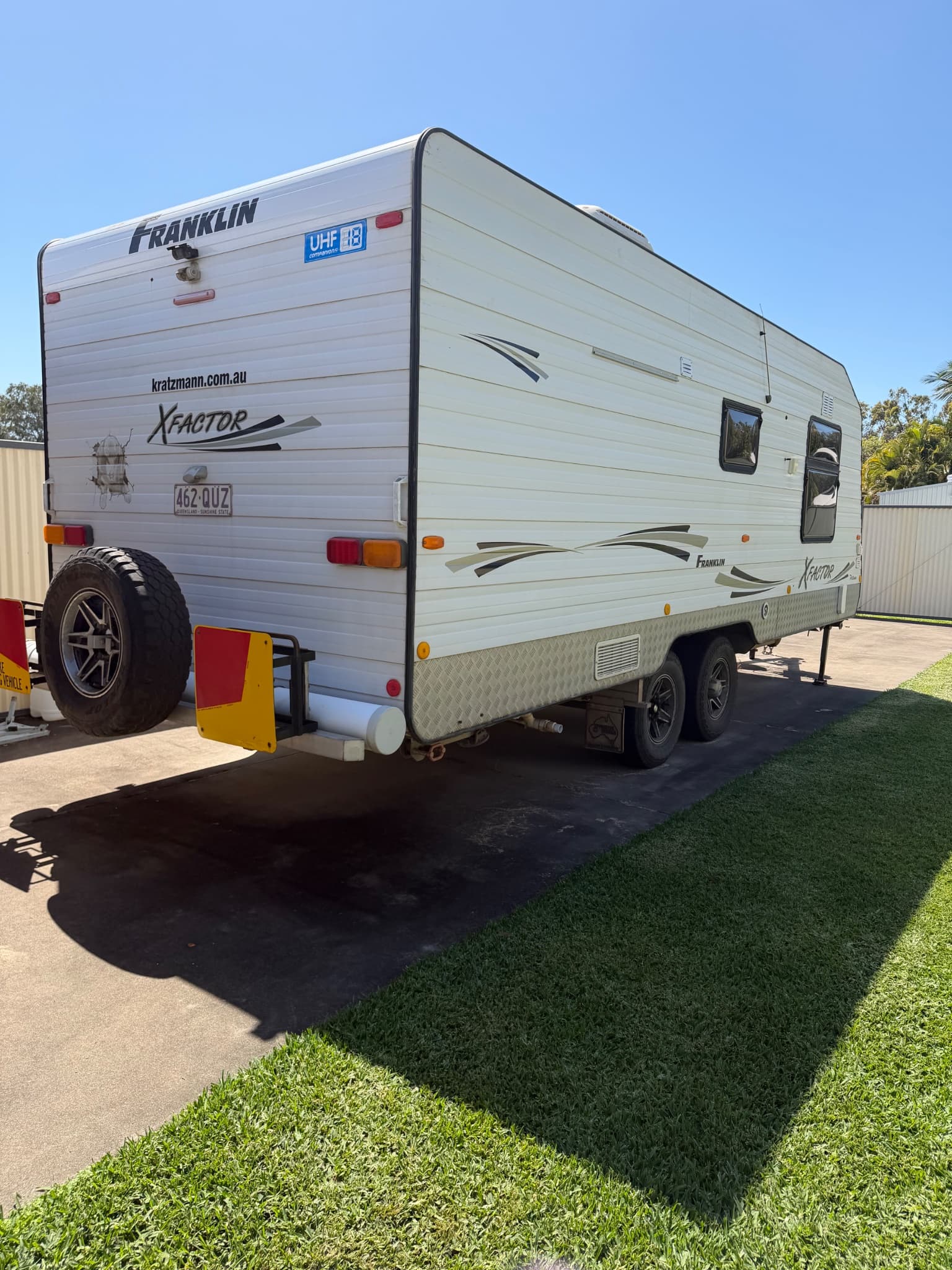 2012 Franklin Caravans X Factor Off Road 206