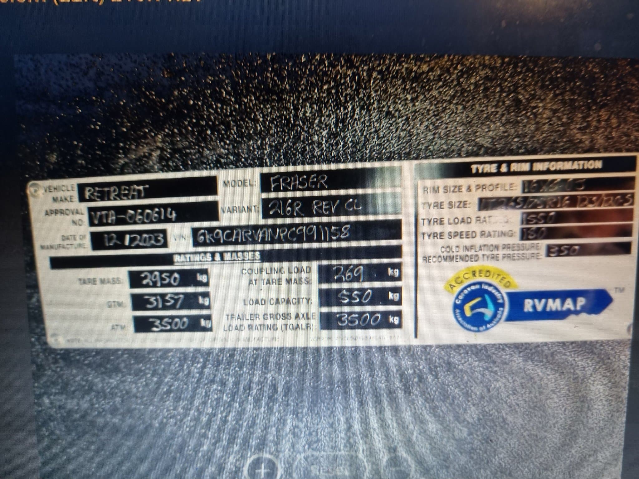 2023 Retreat Caravans Fraser 216R — photo 2