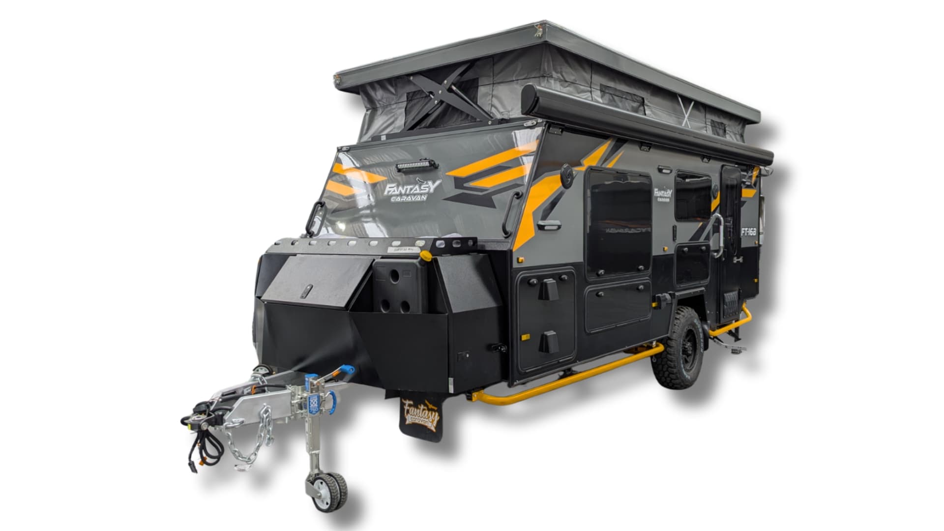 Fantasy Caravan Frontier 16D – 16ft Hybrid Camper (D-Floor)