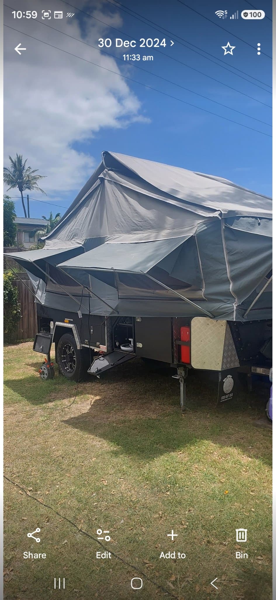 2016 Mars Campers Spirit Forward Folding Camper Trailer
