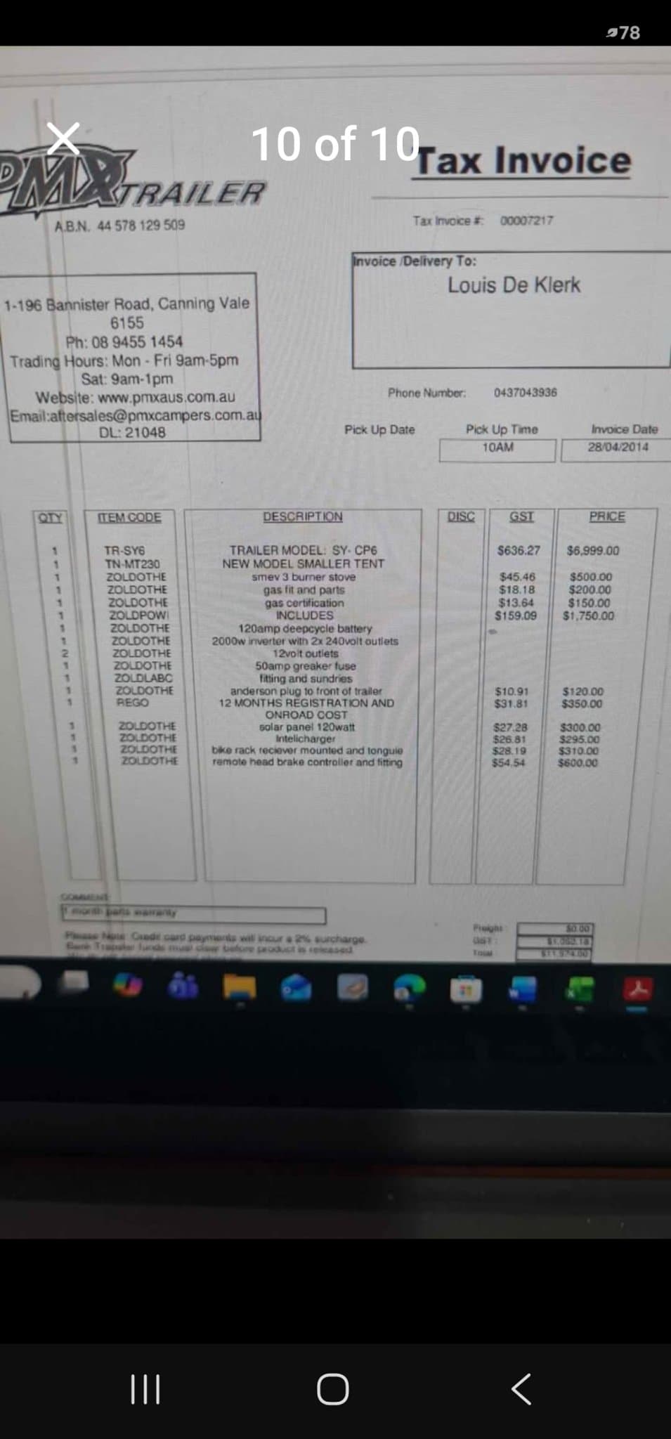 2014 PMX SY CP6