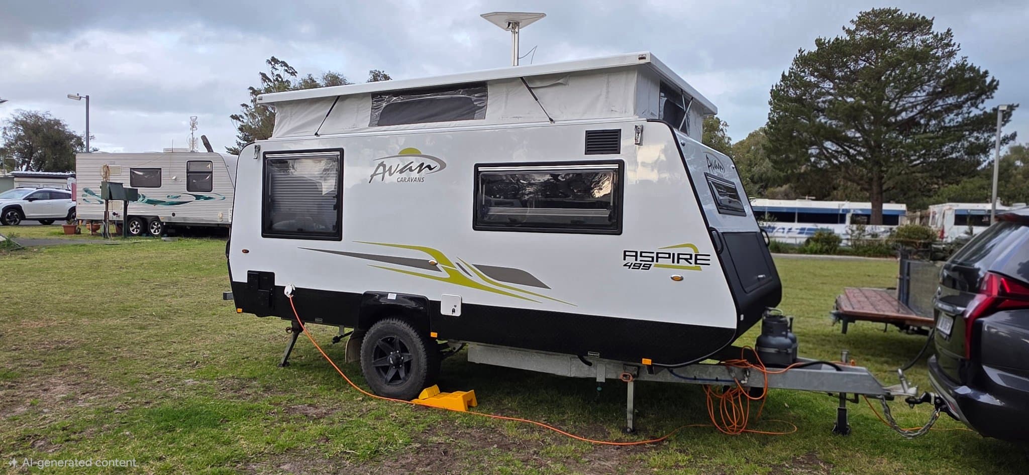 2023 Avan Aspire 499 Double Pop top