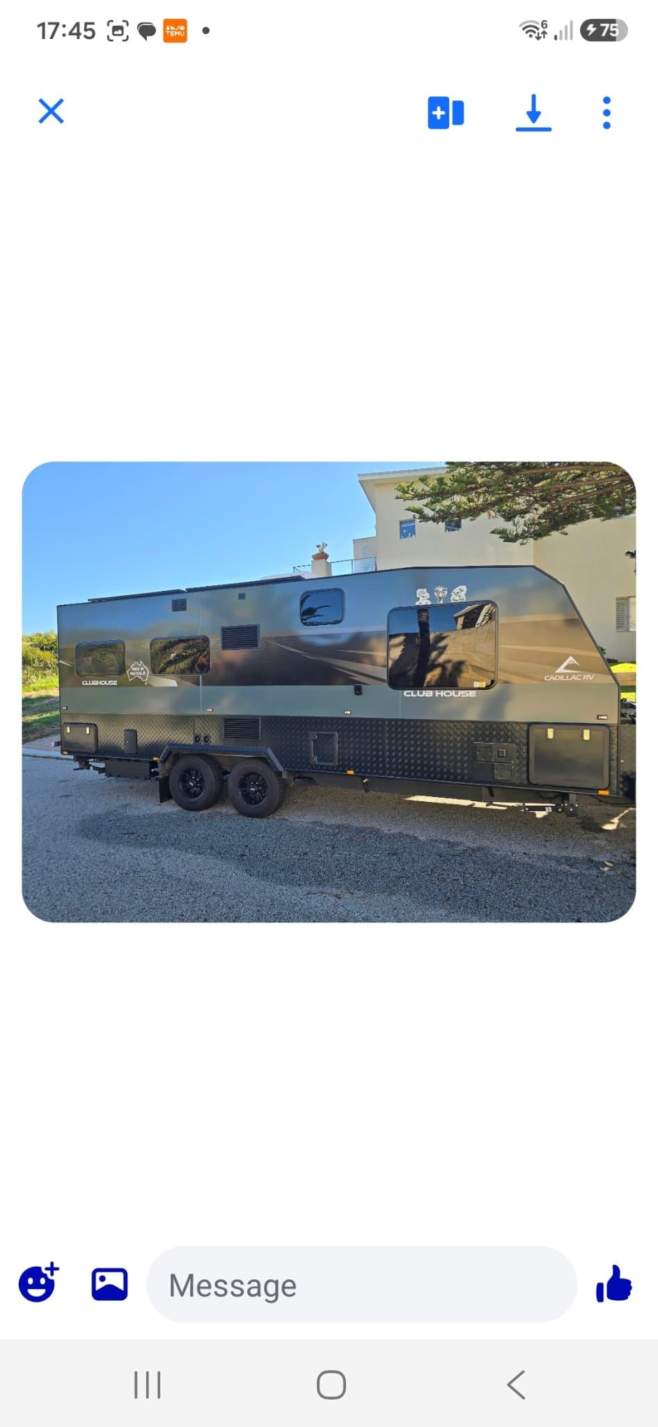 2025 Cadillac RV Clubhouse