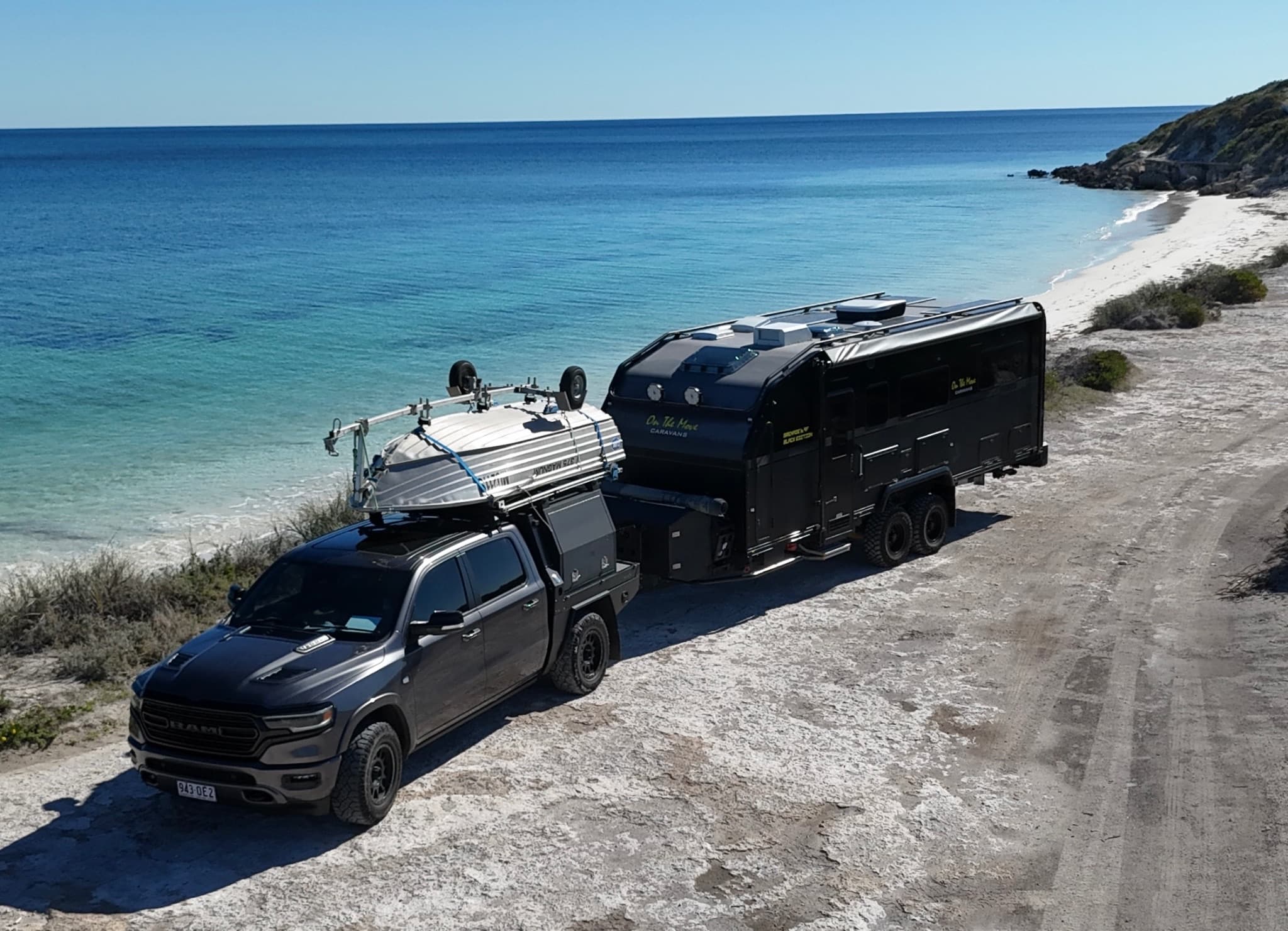 2025 On the Move Caravans Grenade 6.9F Black Edition