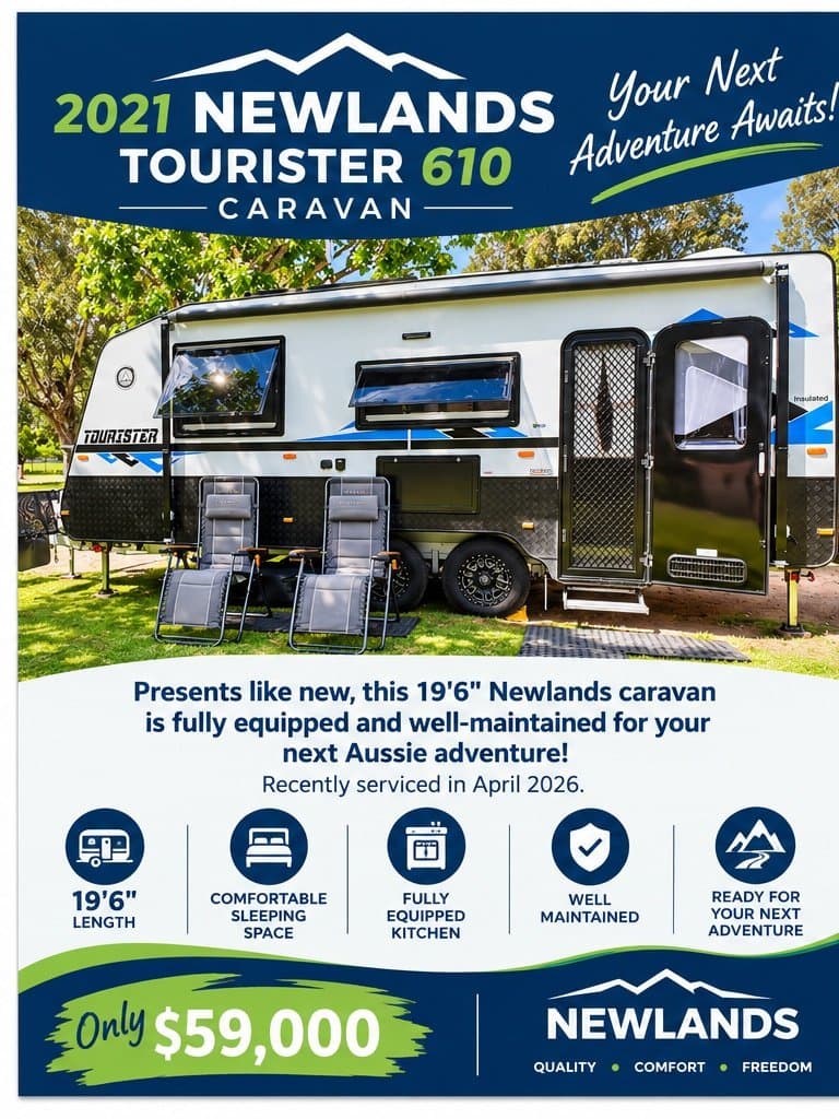 2021 Newlands Caravans Tourister 610