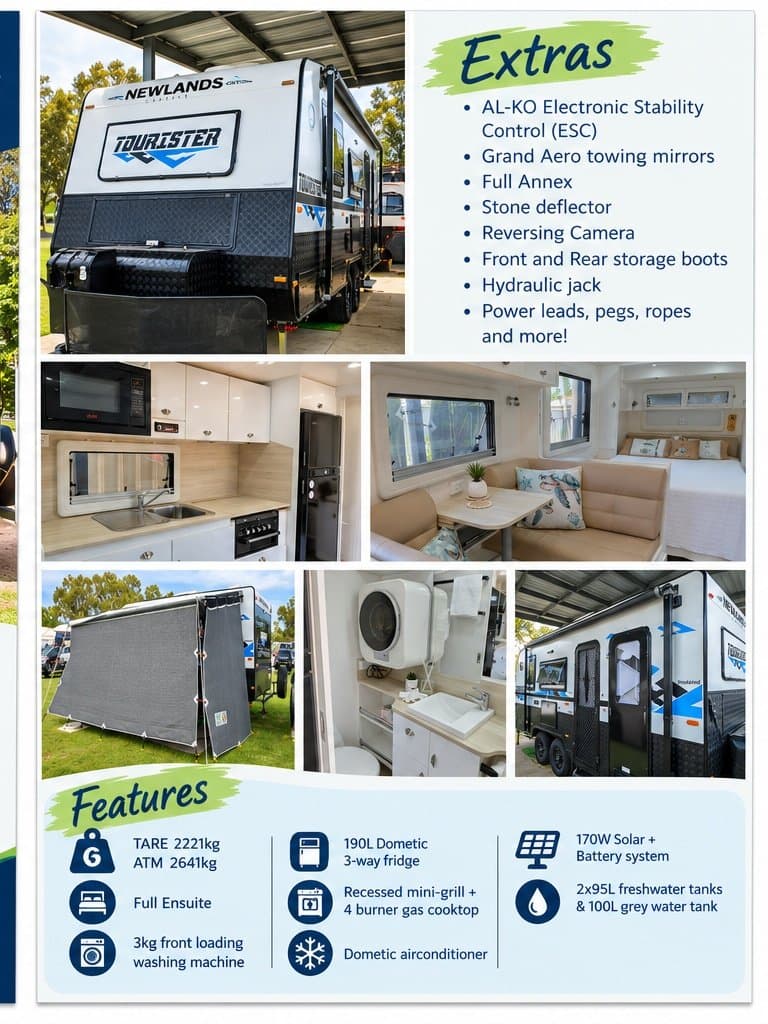 2021 Newlands Caravans Tourister 610 — photo 2