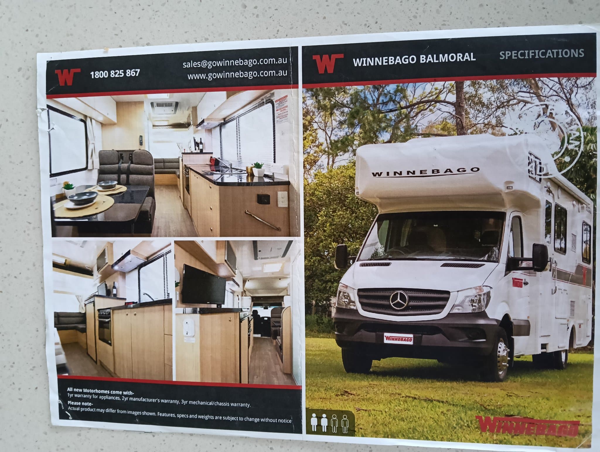 2019 Winnebago Mercedes-Benz Balmoral — photo 2