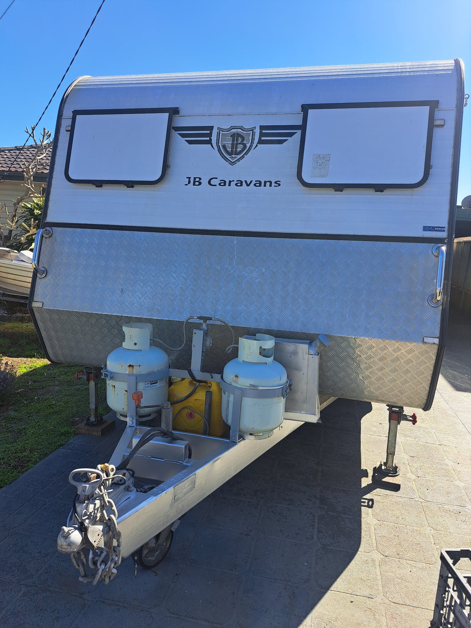 2013 JB Caravans Dreamline 19'6 Front Door Cafe