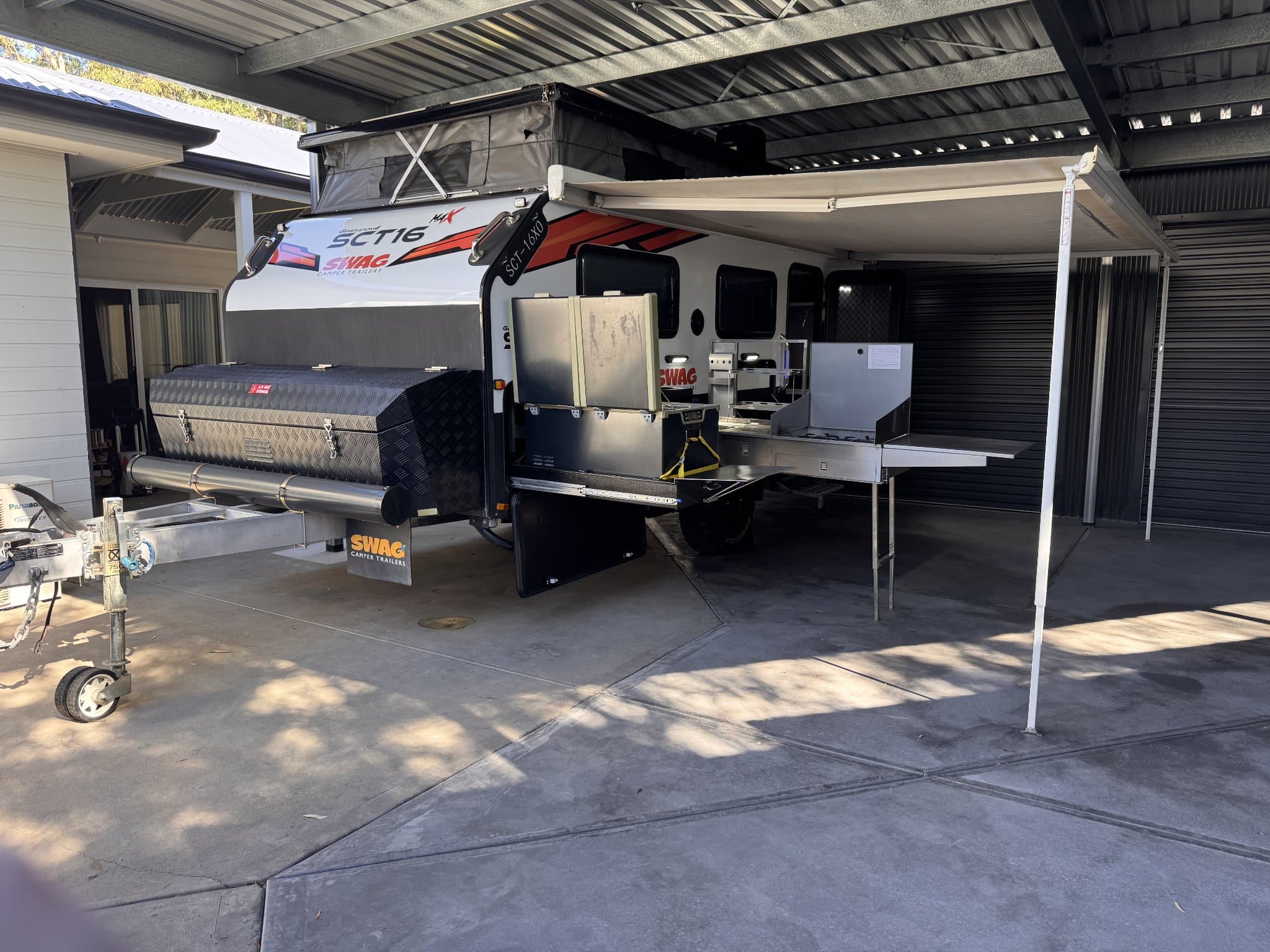 2021 Swag Camper Trailers SCT16 Off-Road Hybrid Caravan Family 4B