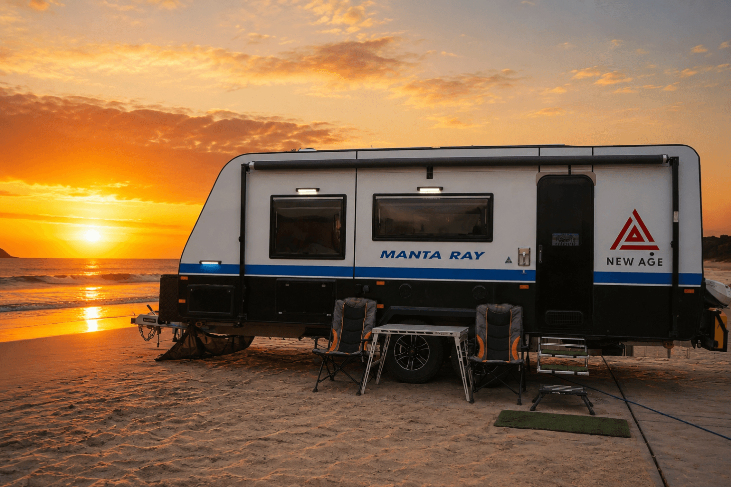 2023 New Age Caravans Manta Ray Luxury 19ER S2