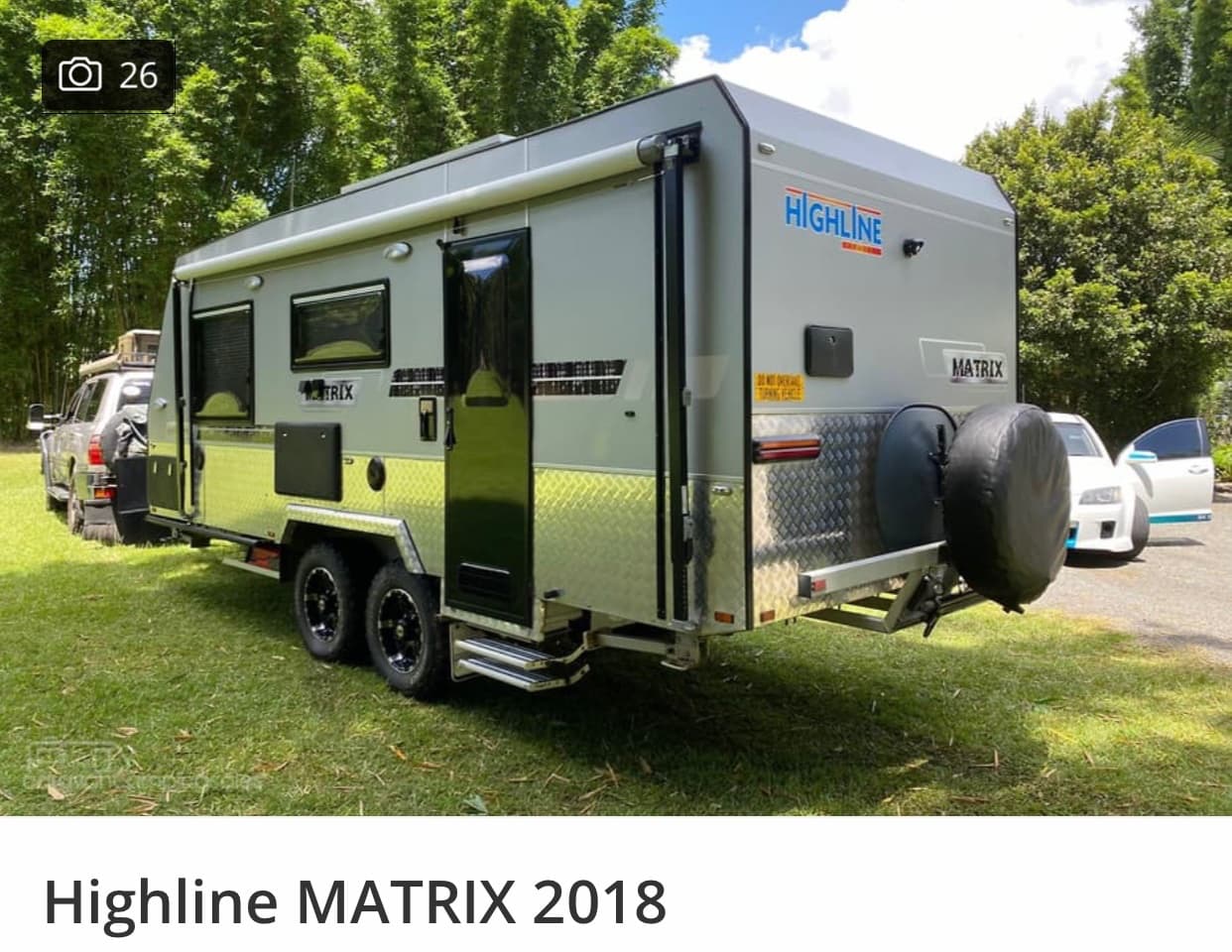 2018 Highline Caravans Matrix off road — photo 2