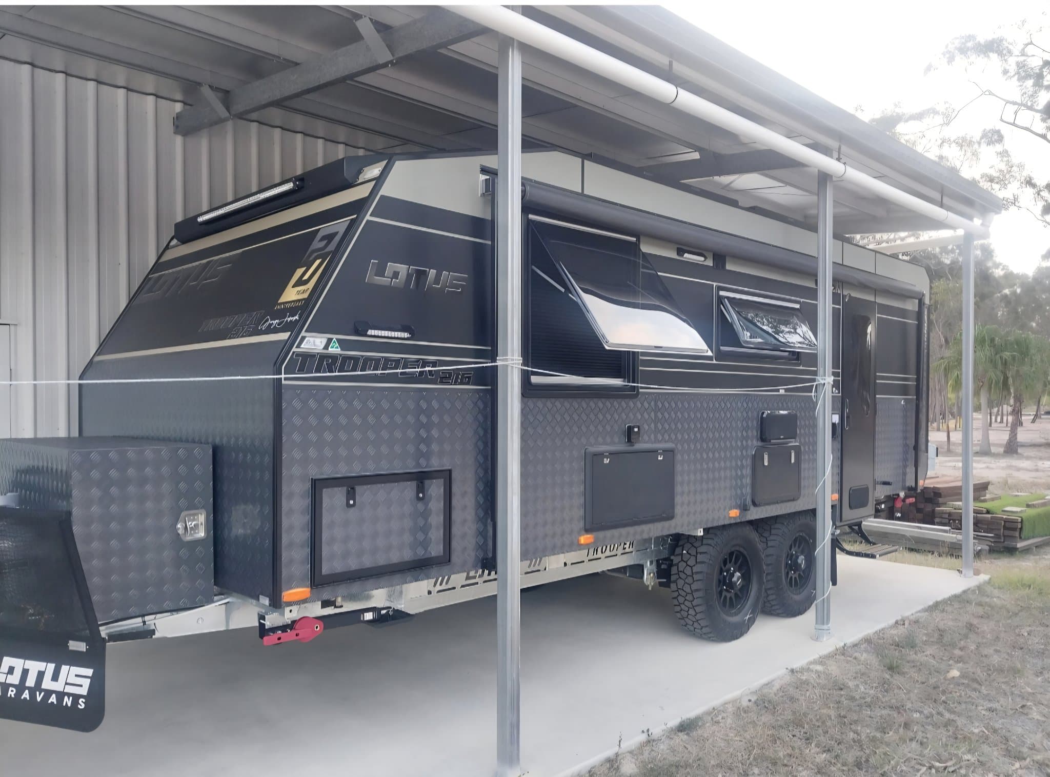 2024 Lotus Caravans Trooper 21'6