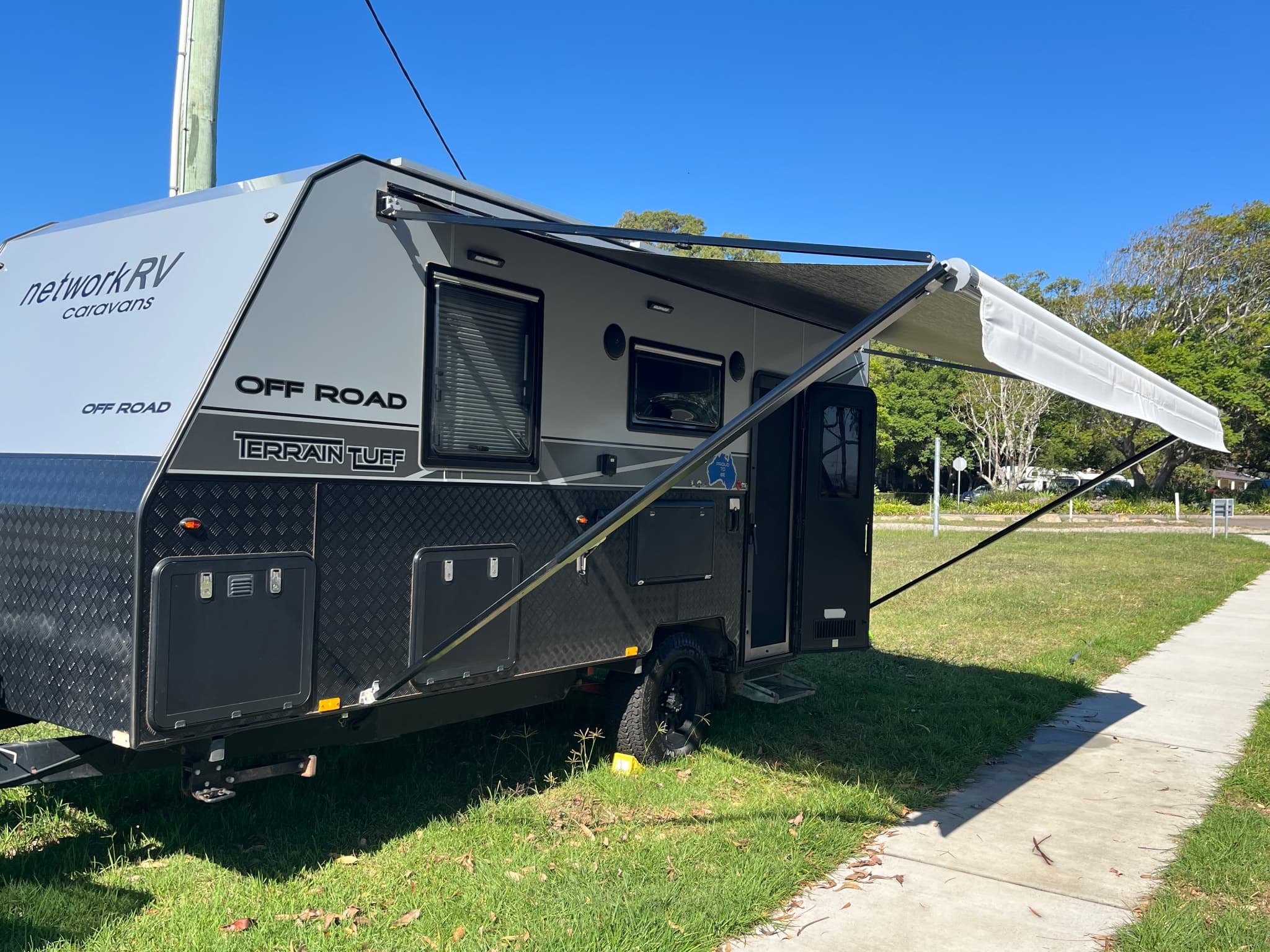 2023 Network RV Caravans Terrain Tuff Off Road 17'6 Single Beds
