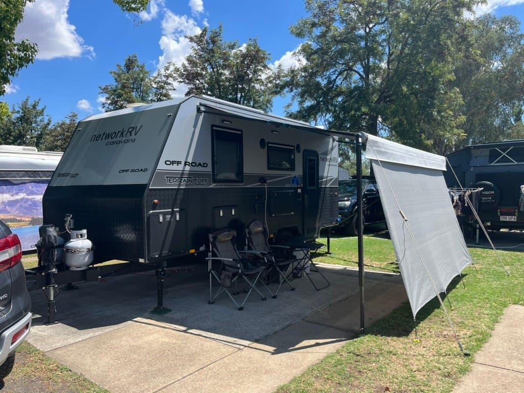 2023 Network RV Caravans Terrain Tuff Off Road 17'6 Single Beds Single Beds