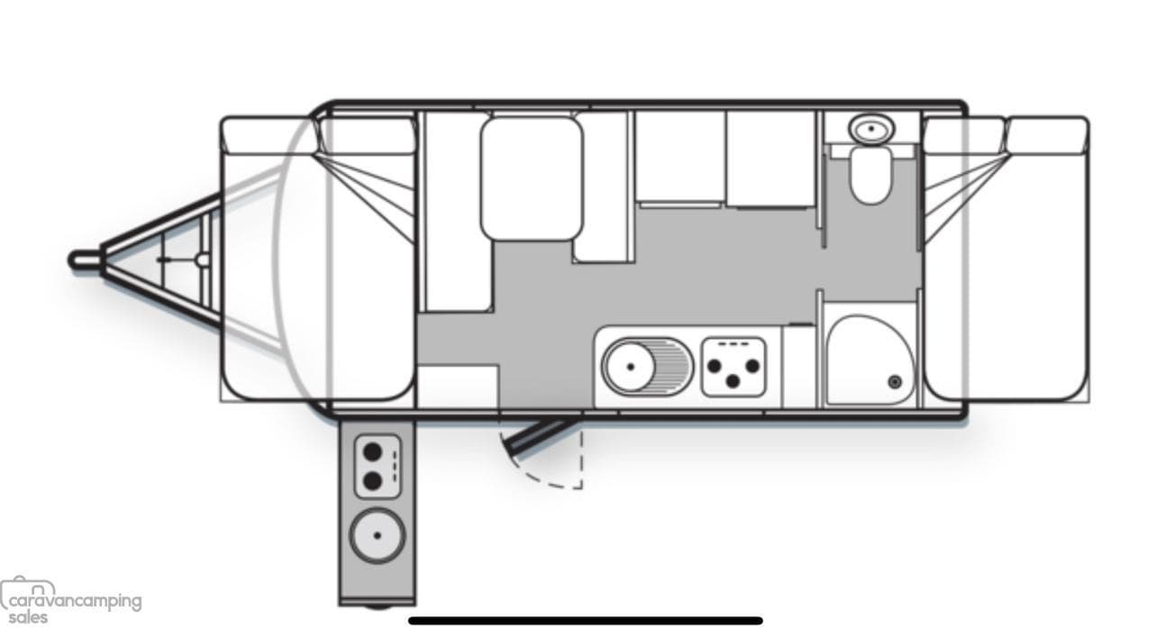 2022 Golf Caravans Savannah Maxxi 501-1 Pop top — photo 2