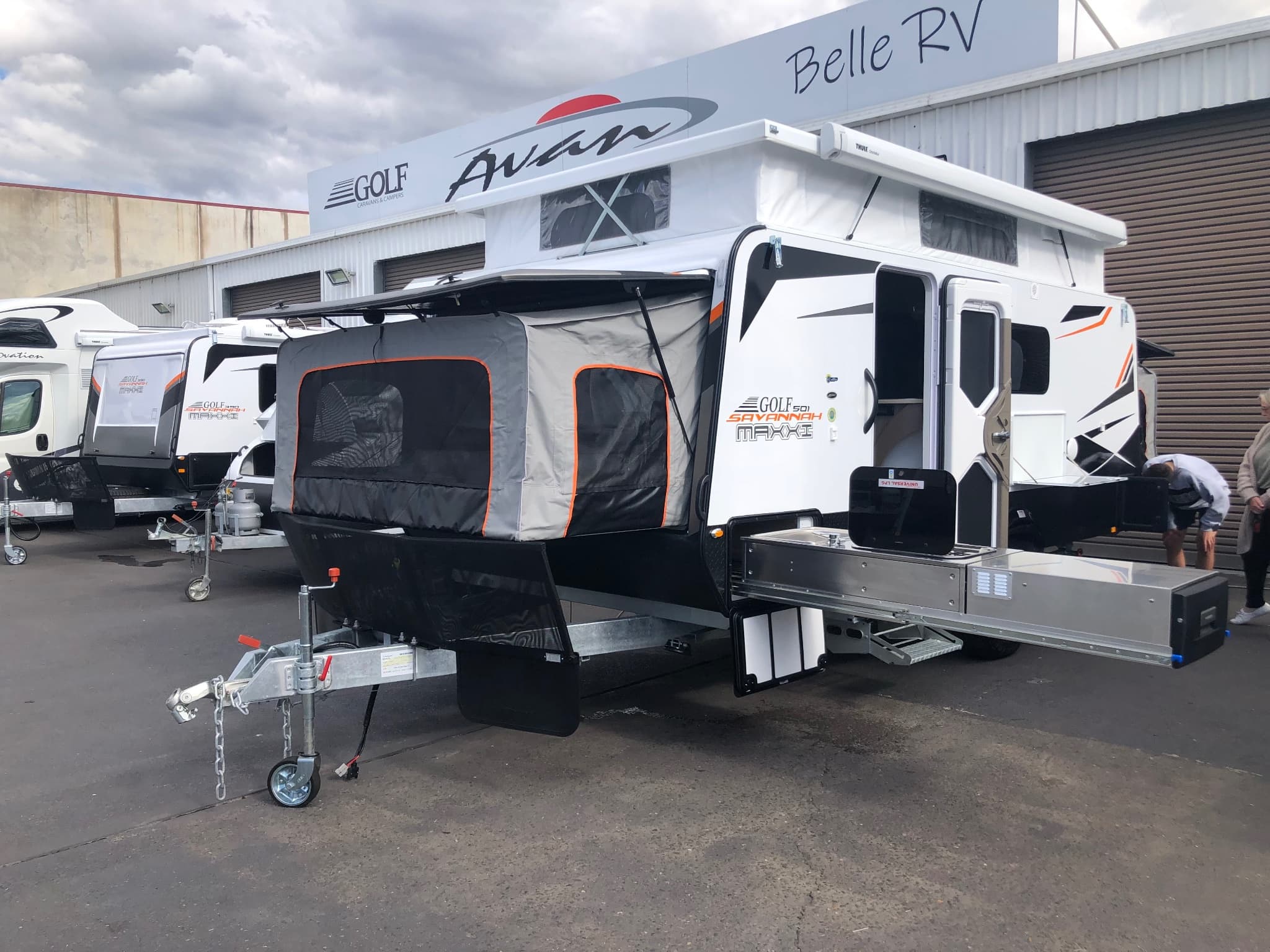 2022 Golf Caravans Savannah Maxxi 501-1 Pop top
